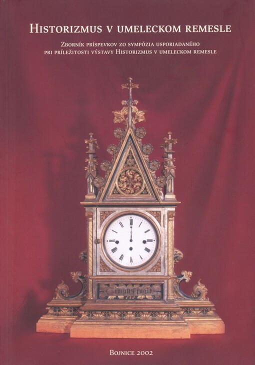 Slovenské národné múszeum Historizmus v umeleckom remesle - Katarína Malečková