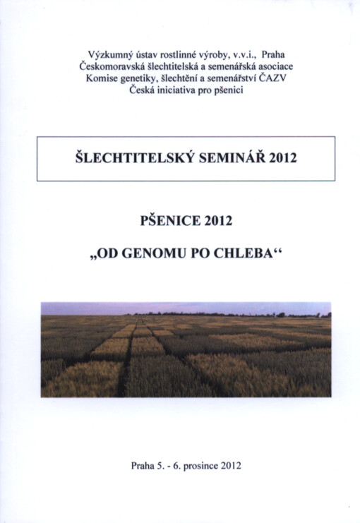 Pšenice 2012 
