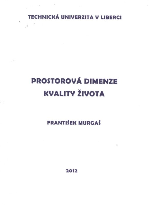 Prostorová dimenze kvality života