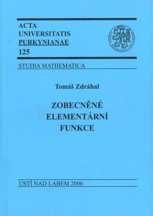 Zobecněné elementární funkce