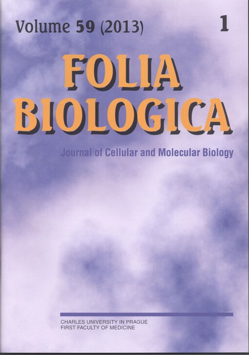 Folia biologica : meždunarodnoje izdanije žurnala Československá biologie : prodolženije žurnala Čechoslovackaja biologija