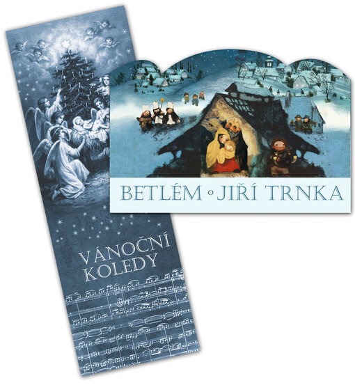 Betlém skládací + Vánoční koledy s notami