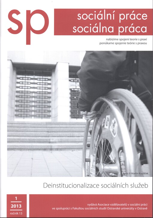 Sociální práce = Sociálna práca : odborná revue pro sociální práci