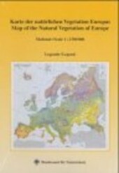 Karte der natürlichen Vegetation Europas; Map of the Natural Vegetation of Europe