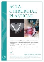 Acta chirurgiae plasticae : international journal of plastic surgery