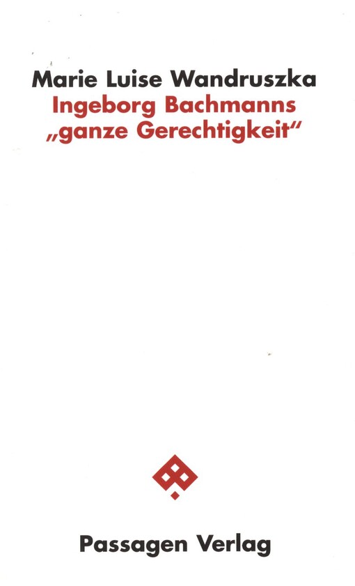Ingeborg Bachmanns 