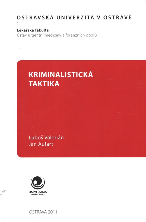 Kriminalistická taktika
