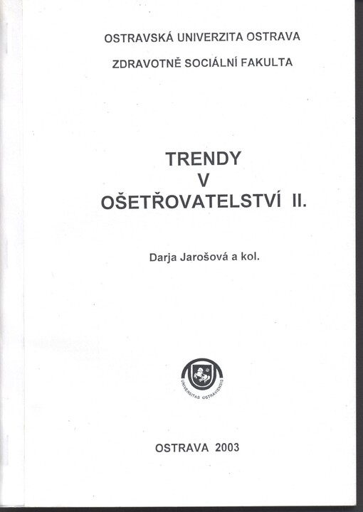 Trendy v ošetřovatelství 2