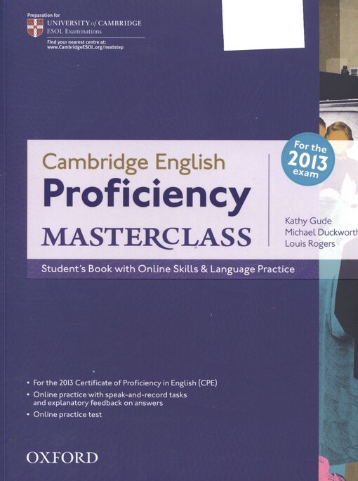 Cambridge English proficiency masterclass
