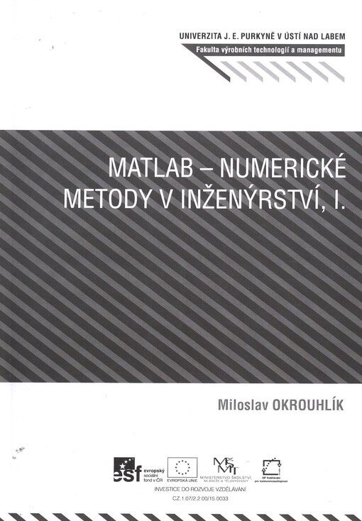 Matlab - numerické metody v inženýrství I.