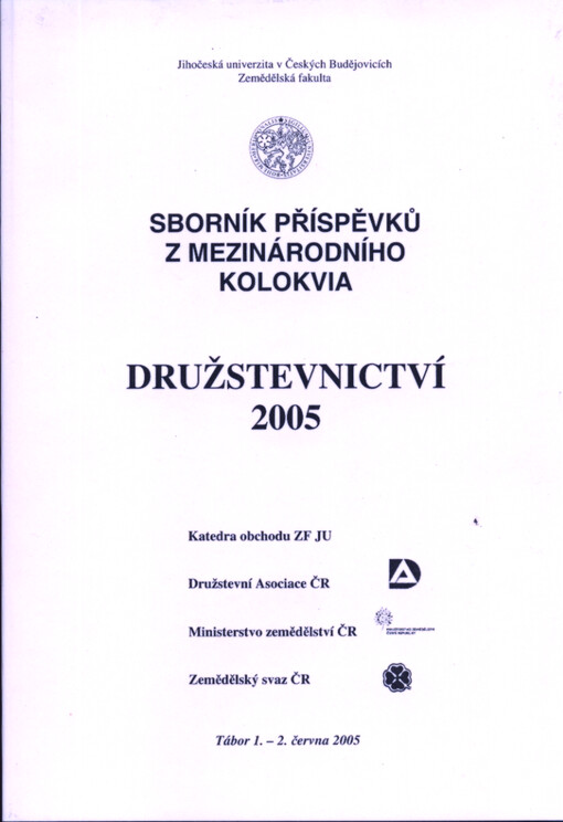 Družstevnictví 2005
