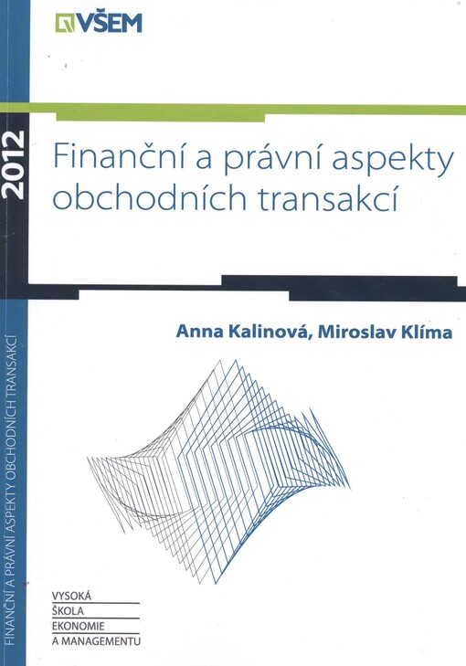Finanční a právní aspekty obchodních transakcí