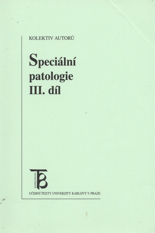 Speciální patologie