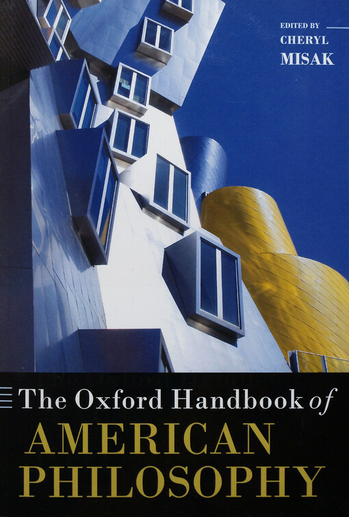 The Oxford handbook of American philosophy