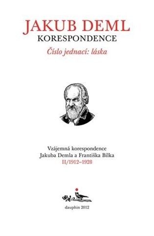Číslo jednací: láska :vzájemná korespondence Jakuba Demla a Františka Bílka /[k vydání připravila, doprovodné texty a vysvětlivky napsala a cizojazyčné pasáže přeložila Iva Mrázková]