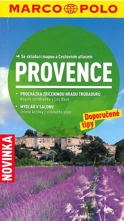 Provence - Průvodce se skládací mapou