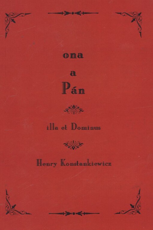 Ona a Pán = Illa et dominus