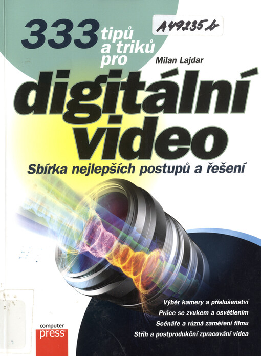 333 tipů a triků pro digitální video
