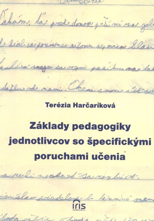 Základy pedagogiky jednotlivcov so špecifickými poruchami učenia