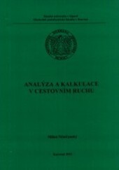 Analýza a kalkulace v cestovním ruchu
