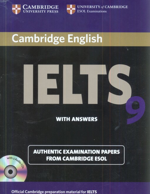 Cambridge IELTS 9 Self-Study Pack (Student´s Book with Answers a Audio CDs (2))