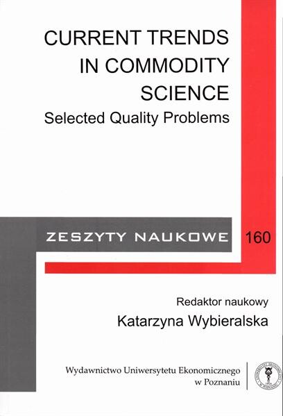 Current trends in commodity science 