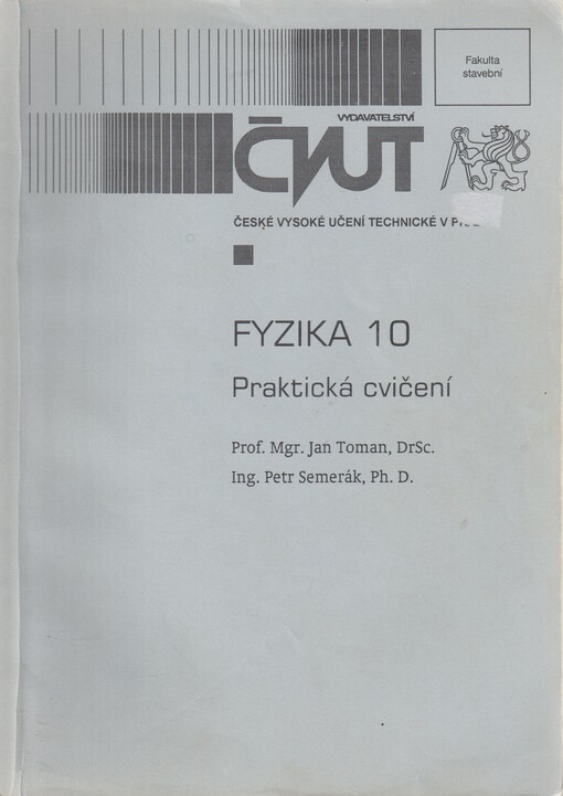 Fyzika 10 : praktická cvičení