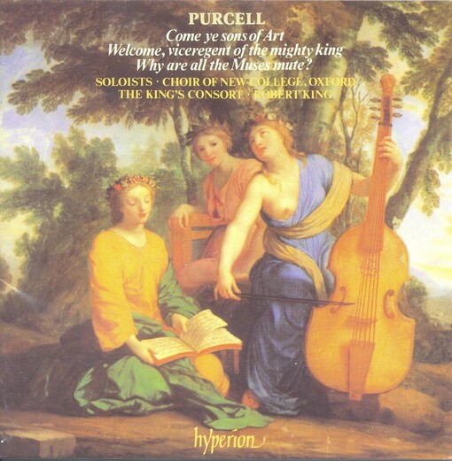 Come ye sons of art, away Welcome, viceregent of the mighty king ; Why, why are all the muses mute?