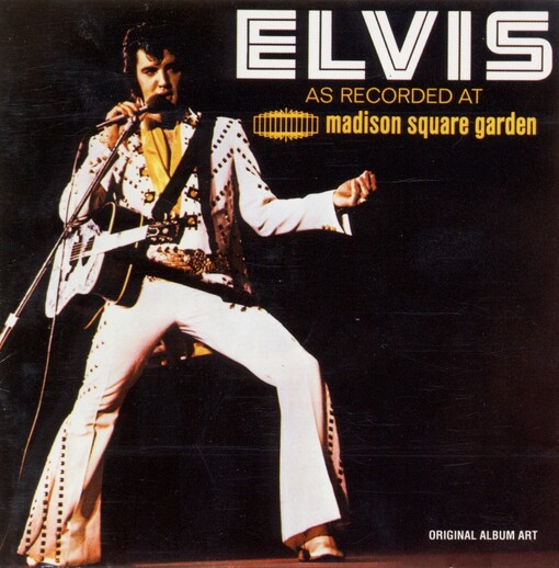 Elvis Presley as recorded at Madison Square Garden