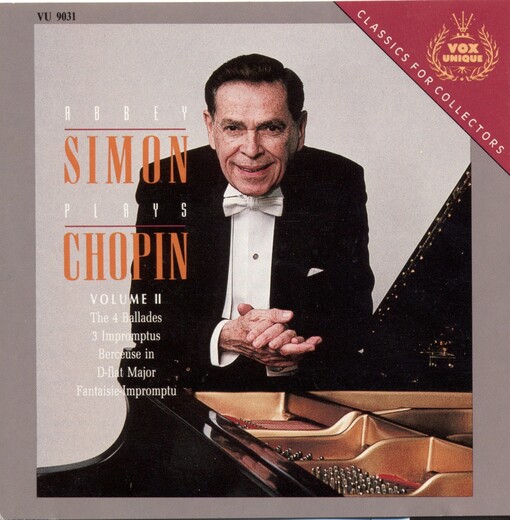 Abbey Simon plays Chopin. Volume IV