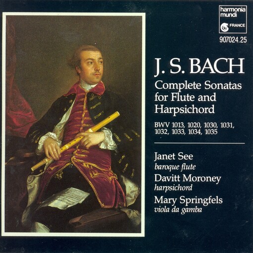 Complete sonatas for flute & harpsichord