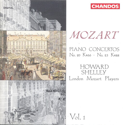 Piano concerto no. 20 in D minor (K 466) Piano concerto no. 23 in A major (K 488)