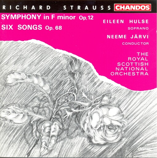 Symphony in F minor  Op. 12 Six songs, op. 68