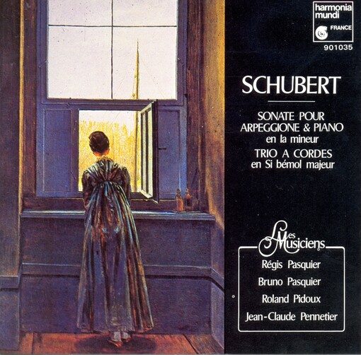 Trio a cordes en Si bémol majeur, D. 581Trio a cordes en Si bémol, D. 471 (inachevé) ; Sonate pour arpeggione et piano en la mineur, D. 821