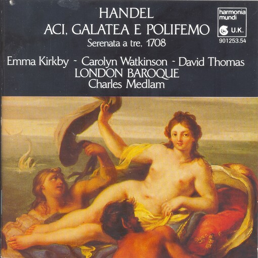 Aci, Galatea E Polifemo (Serenata A Tre, 1708)