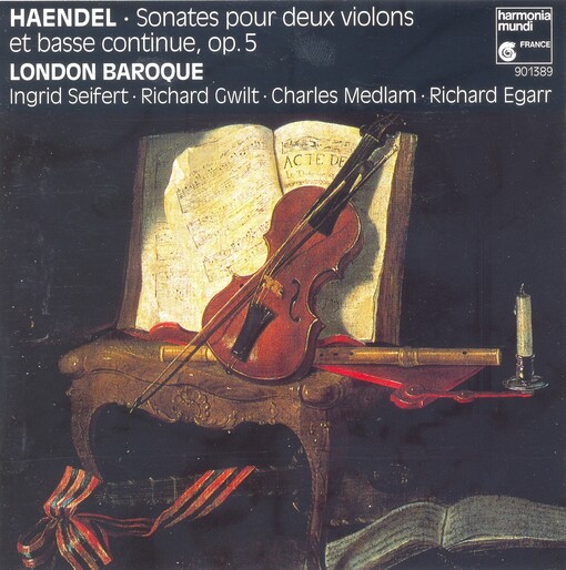 Sonates pour deux violons et basse continue, op. 5