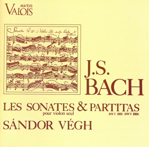 Les sonates & partitas pour violon seul, BWV 1001-1006