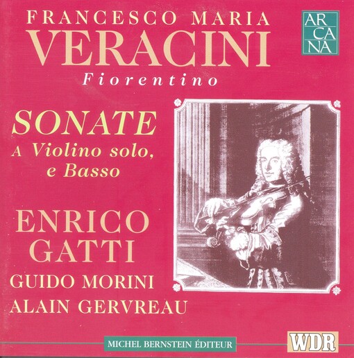 Sonata prima (sol mineur, opera prima)Sonata VIII (mi mineur, opera seconda) ; Sonata sesta (mi mineur, opera prima) ; Sonata XII (ré mineur, opera seconda)