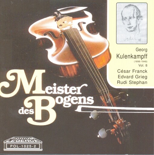 Georg Kulenkampff.(Vol. 8), (Vol. 8)