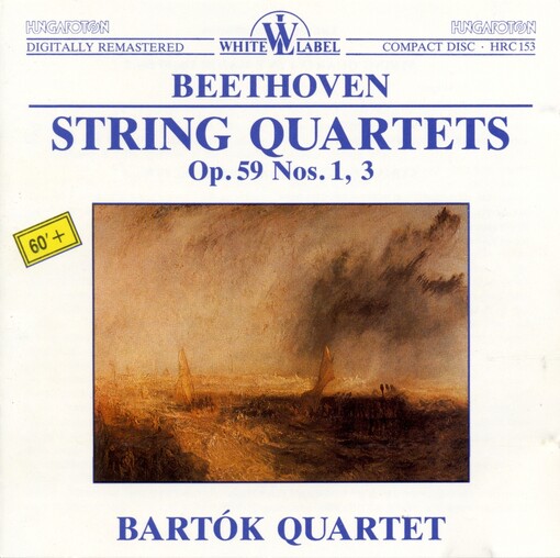 Strings quartets op. 59.No. 1 in F major ;  No. 3 in C major