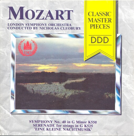 Symphony no. 40 in G minor K 550Serenade for strings in G, K 525 : 