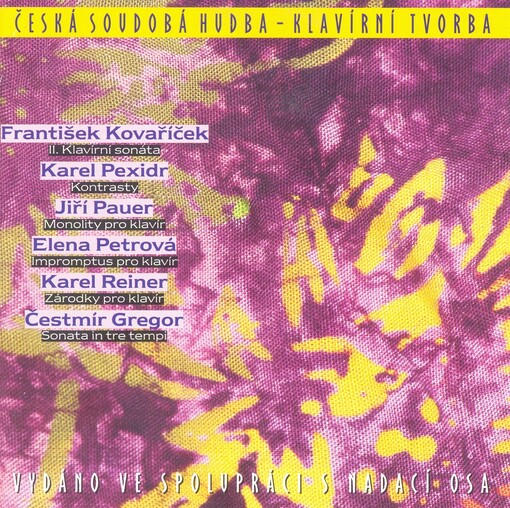 Česká Soudobá Hudba - Klavírní Tvorba