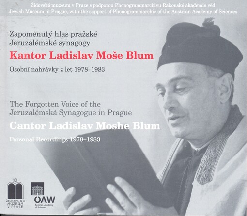 Zapomenutý hlas pražské Jeruzalémské synagogyThe forgotten voice of the Jeruzalémská synagogue in Prague