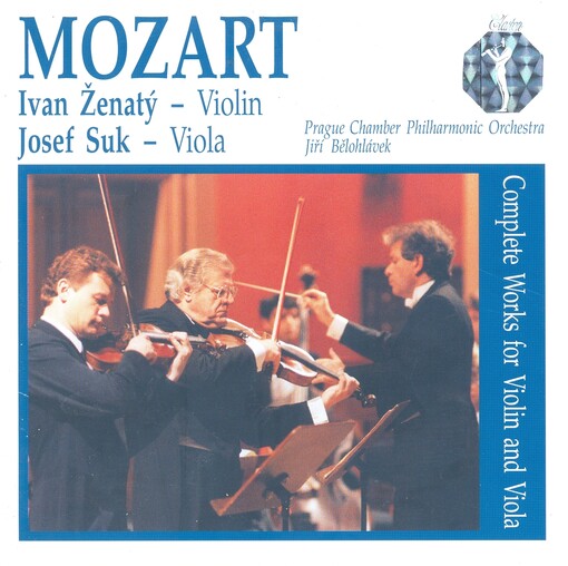  	Sinfonia concertantefor violin, viola and orchestra : in E flat major : K 364 ; Duo in G major for violin and viola, K 423 ; Duo in B flat major for violin and viola, K 424