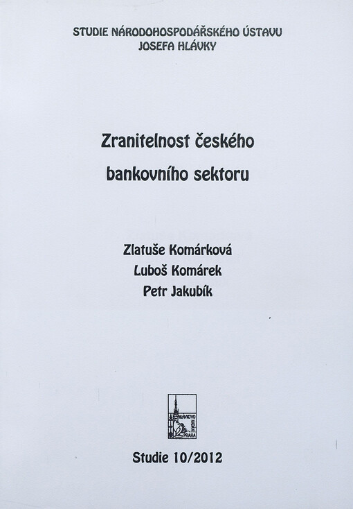 Zranitelnost českého bankovního sektoru