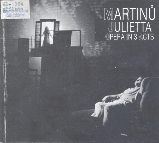 Julietta(Snář) : lyrická zpěvohra o 3 dějstvích