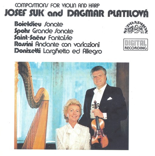 Compositions for violin and harp