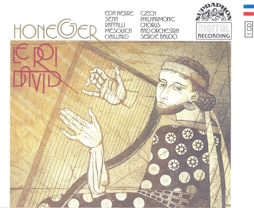 Le Roi David :dramatic psalm in 3 parts after a play by René Morax