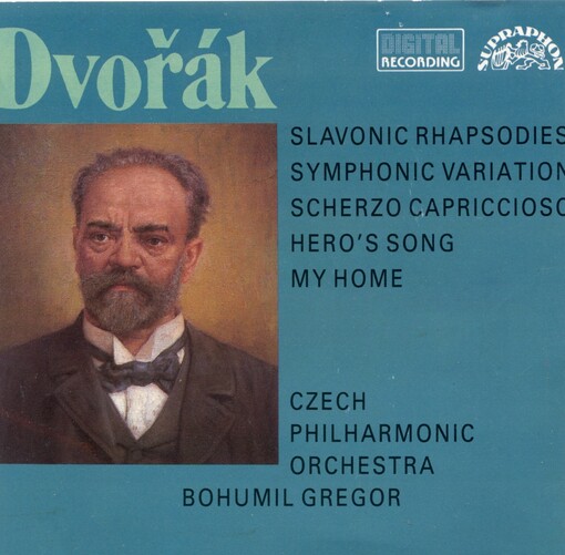 Slovanská rapsódie D dur op. 45 č. 1Slovanská rapsódie G moll op. 45 č. 2 ; Můj domov, předehra op. 62 ; Symfonické variace pro velký orchestr op. 78 ; Píseň bohatýrská, symfonická báseň op. 111 ; Scherzo capriccioso pro velký orchestr op. 66