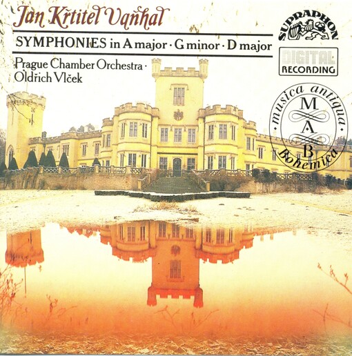 Symphonies in A major, G minor, D major